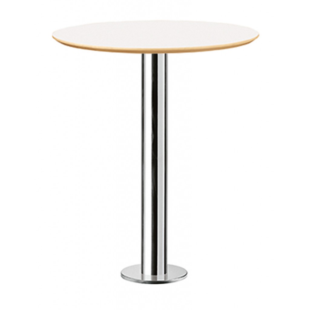 Masa rotunda medie din lemn si otel XT 477 F - Nuovo Design